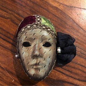 ▪️Paper Mache Decorative Mask from Italy